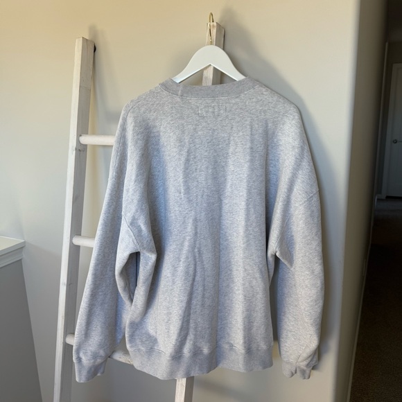 Abercrombie XL Bear Lodge Graphic Crewneck Gray - Picture 3 of 9